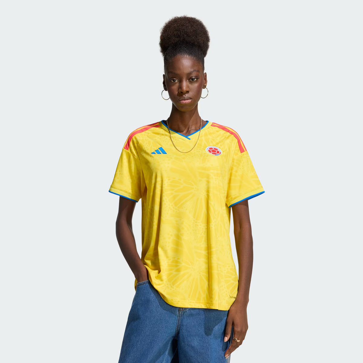Camiseta local de Colombia Mundial 2026 - Mujer