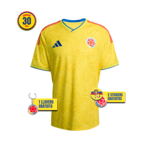 Camiseta Colombia Local Mundial 2026