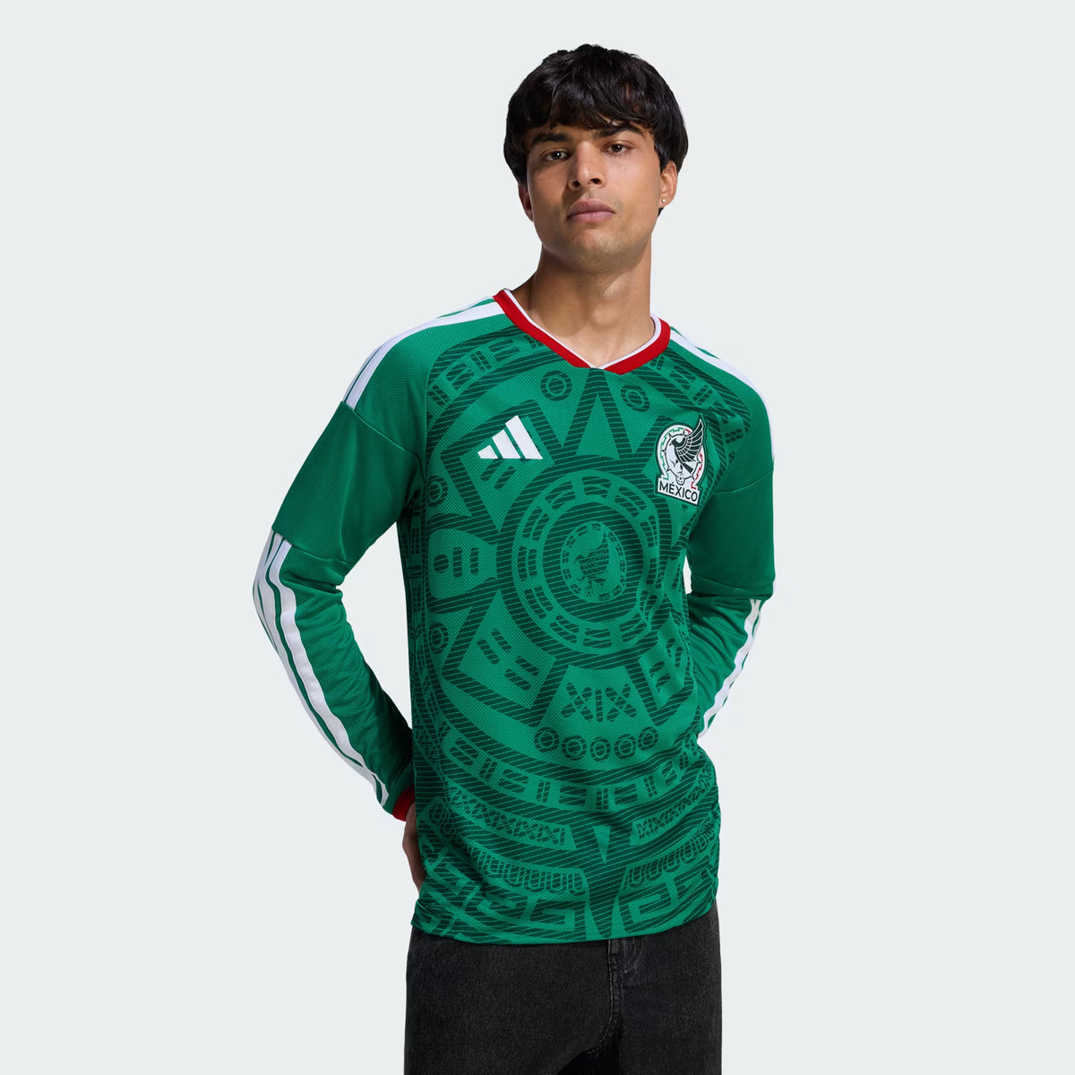 México Aficionado Mundial Manga Larga Home 2026/27