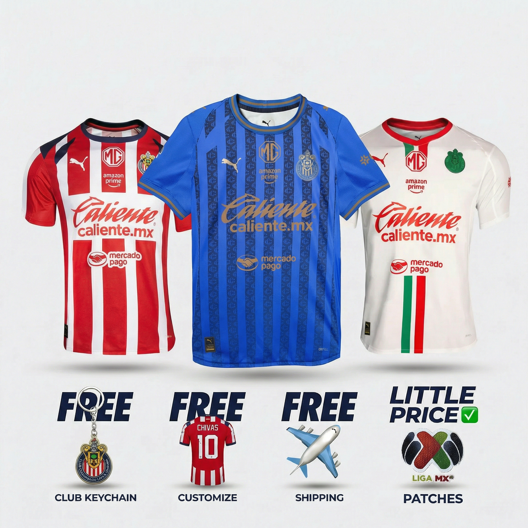 COMBO Chivas Guadalajara 2026/27 — product view 1