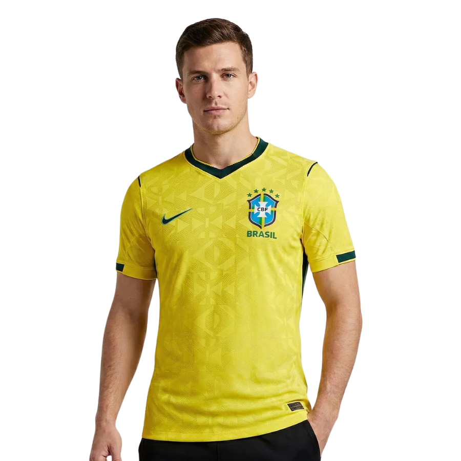 Jersey Brasil - Local Mundial 2026 Versión Jugador