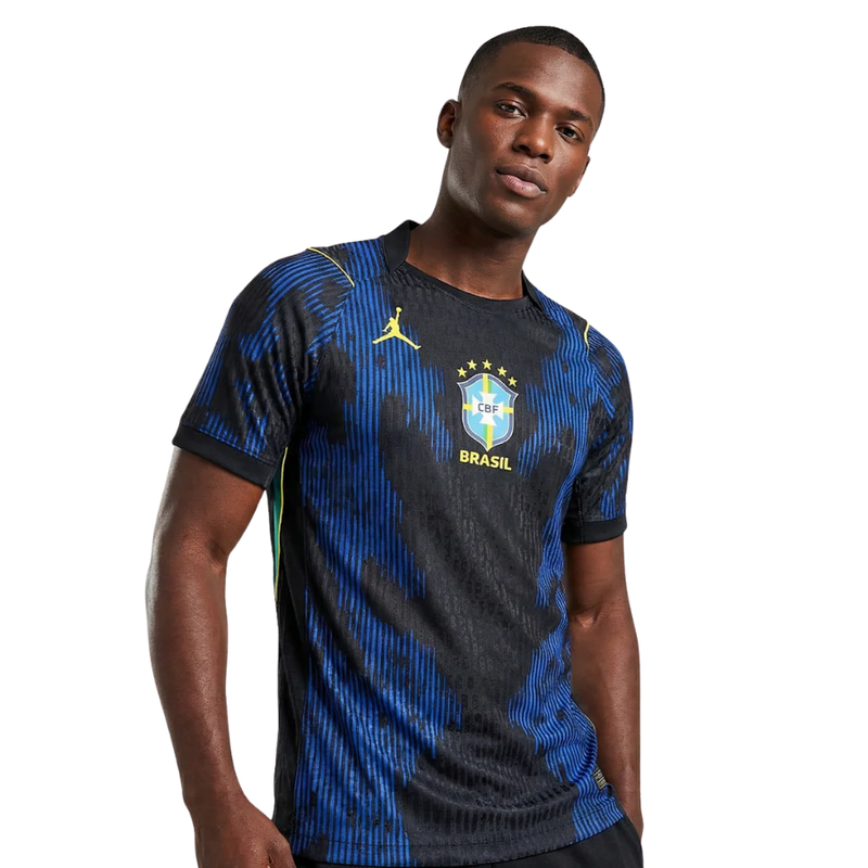 Brazil - Away Blue Jordan 2026 Player Version Jersey