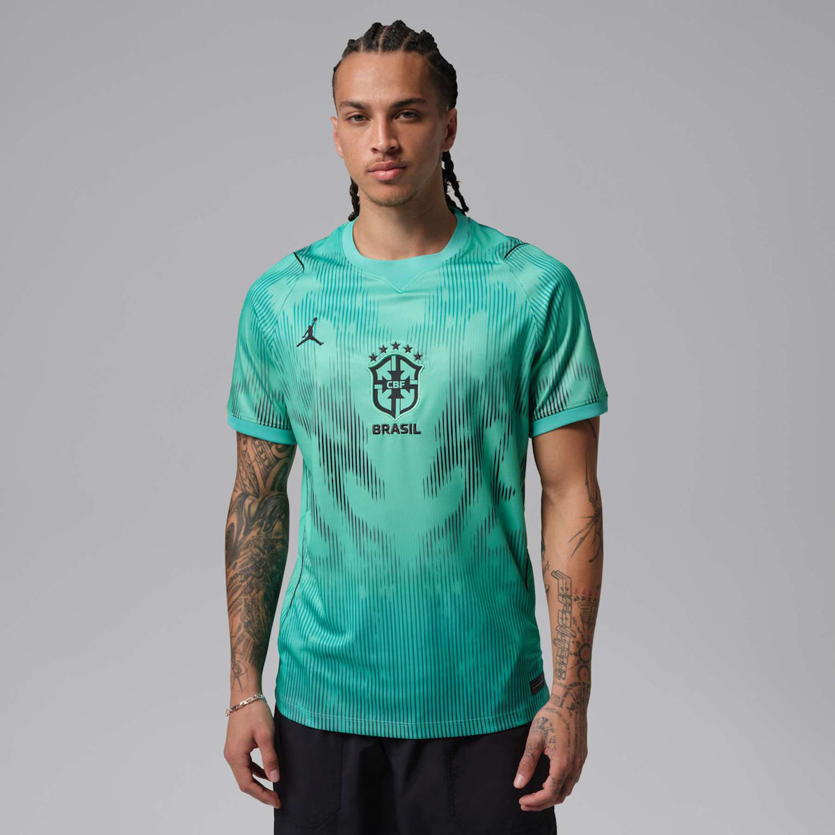 Brazil Goleiro Blue 2026 - Brasil Jordan Fan Version