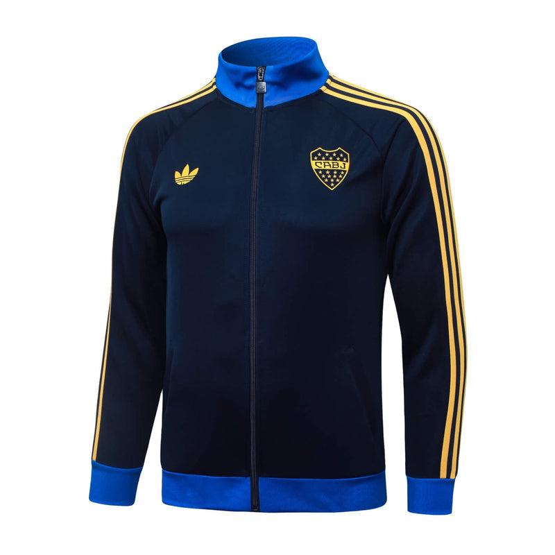 Boca Juniors — Conjunto de Chándal Azul con Cuello Alto 2026/27