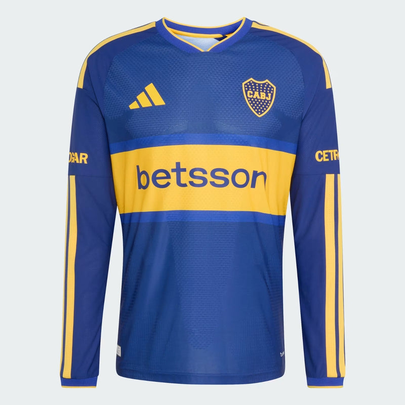 Boca Juniors — Camiseta Titular Manga Larga 2026/27 — Jugador