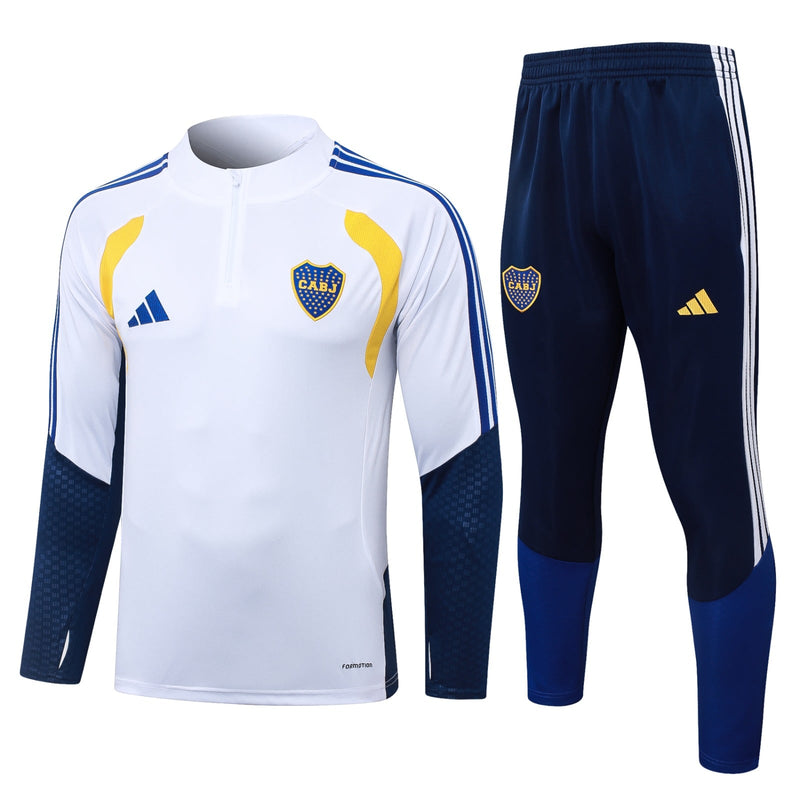 Boca Juniors — Conjunto de Chándal Blanco y Azul 2026/27
