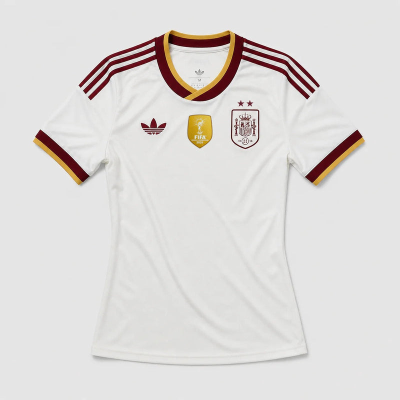España Visitante Mujer Fan 2026/27 - 2 Estrellas Campeón ⭐⭐