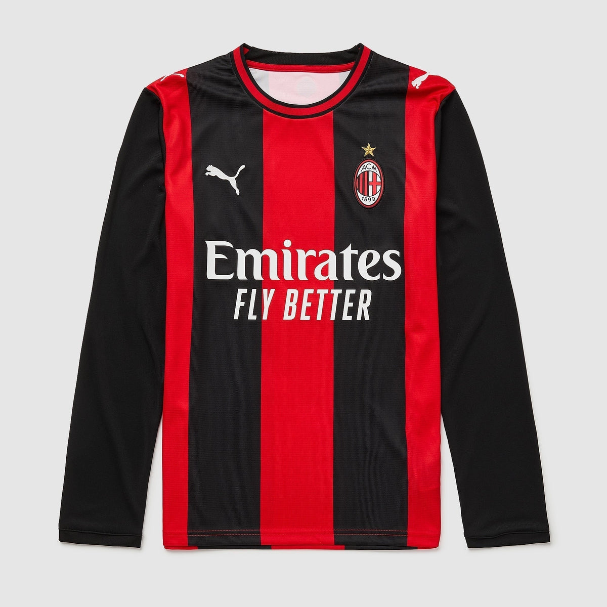 Jersey AC Milan - Local 26/27 Versión Aficionado Manga Larga