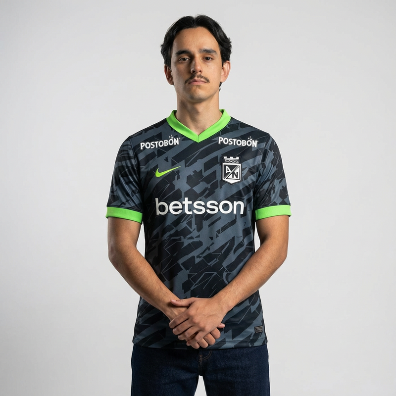 Jersey Atlético Nacional - Tercero 26/27 Versión Aficionado