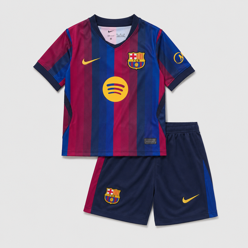 Barcelona - Home 26/27 Fan Version Jersey Kids