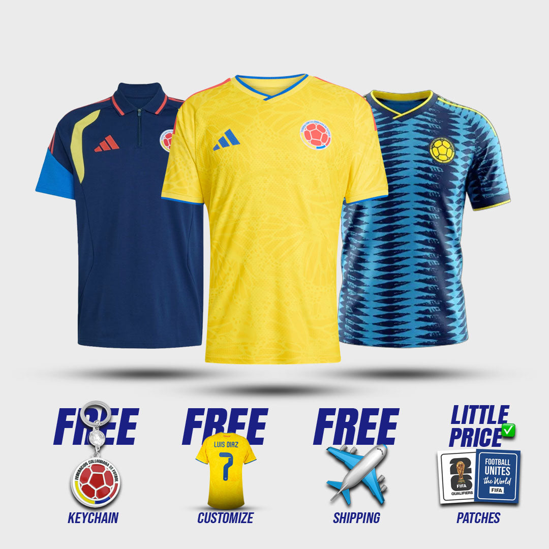 COMBO Colombia Local + Visitante + Entrenamiento 26/27