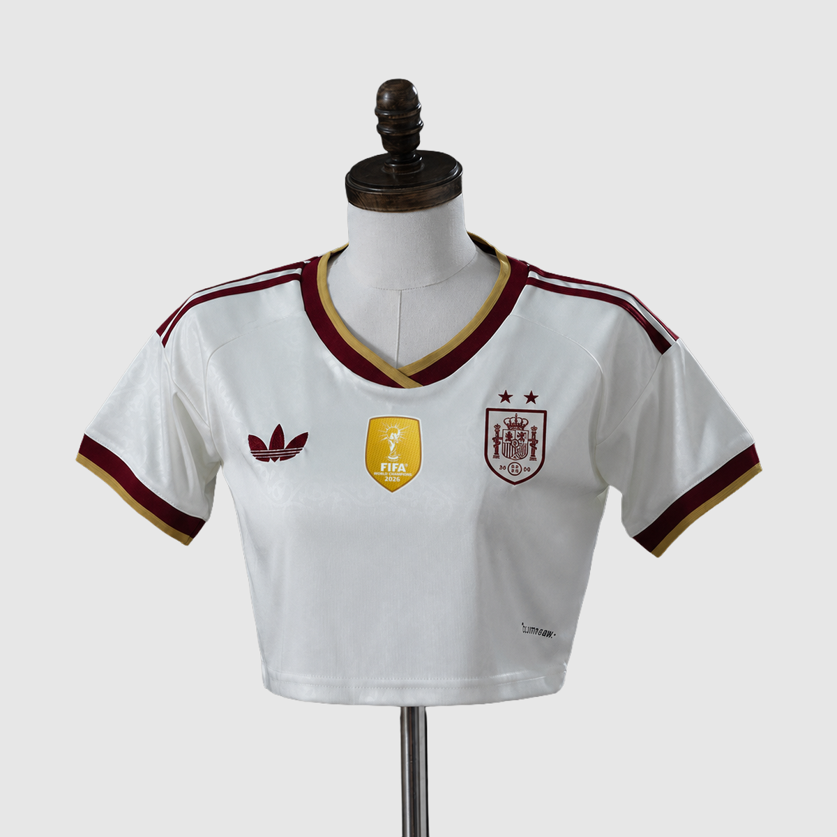Spain Away Women Crop 26/27 - 2 Stars