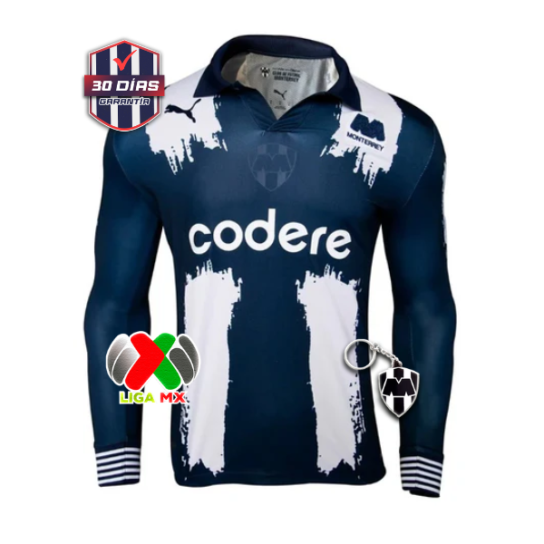 Rayados Monterrey - Home 25/26 Fan Version Long Sleeve Jersey