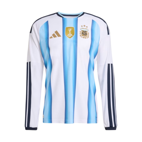 Argentina - Home 26/27 Fan Version Long Sleeve Jersey