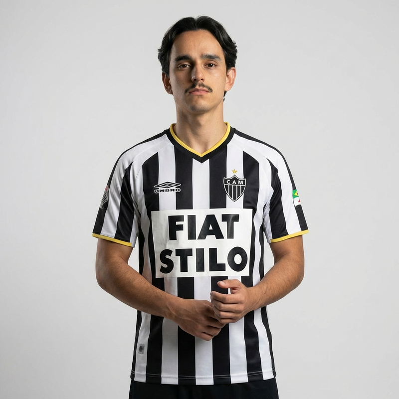 Atlético Mineiro - Home Retro 2003 Jersey