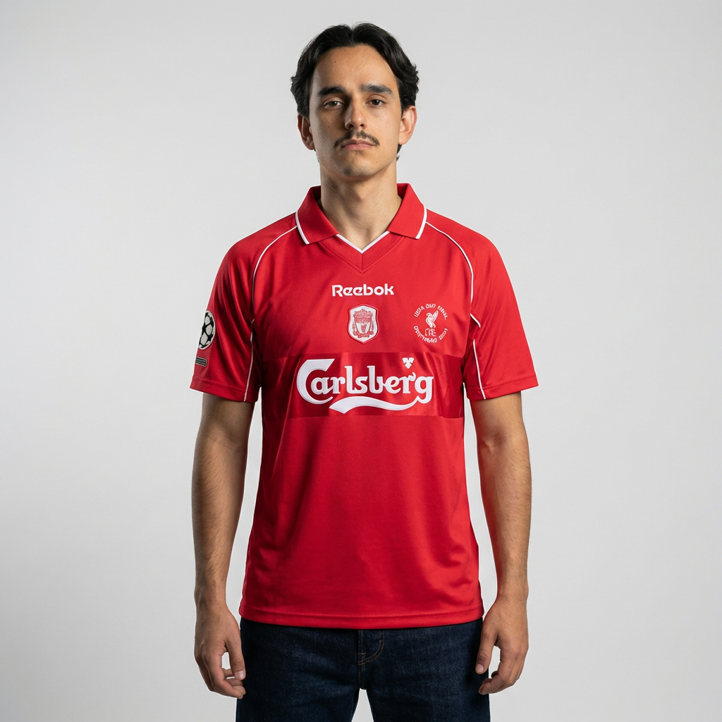 Jersey Liverpool - Local Retro 2000/01