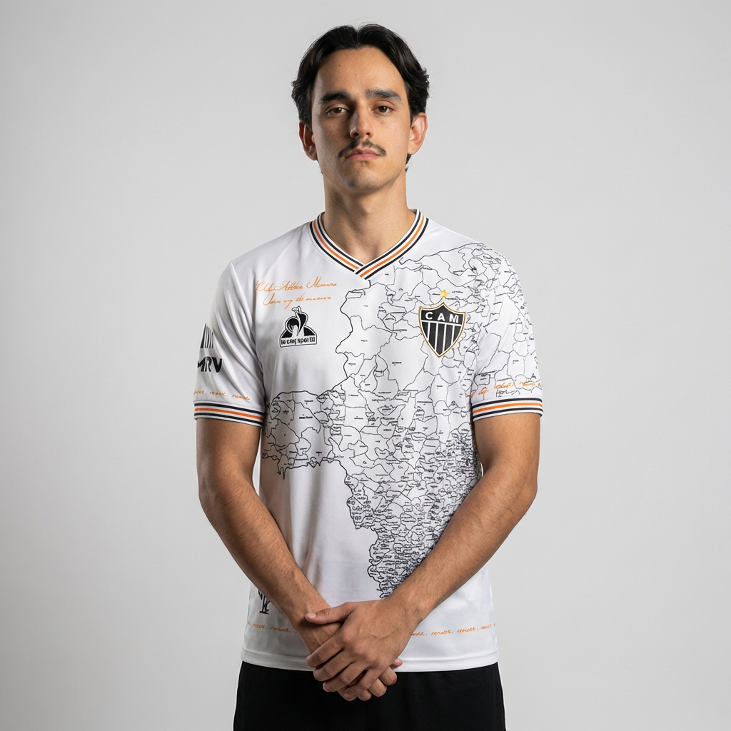 Camisa Atlético Mineiro - Retrô Commemorative 21/22