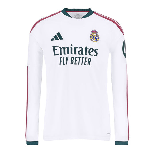 Real Madrid - Home 26/27 Fan Version Long Sleeve Jersey — jersey product view