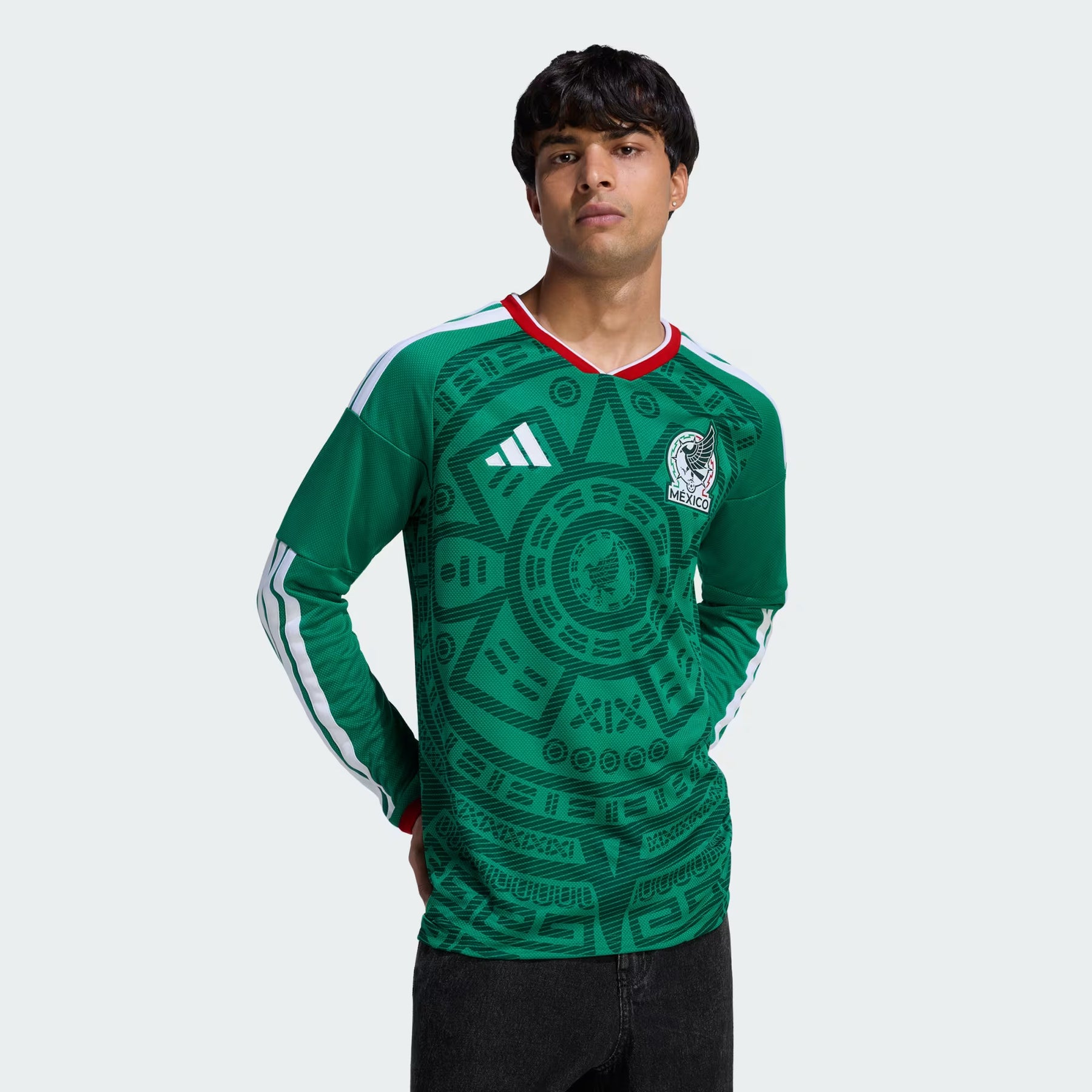 México Aficionado Mundial Manga Larga Home 2026/27