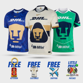COMBO Pumas Home, Away and Third 25/26