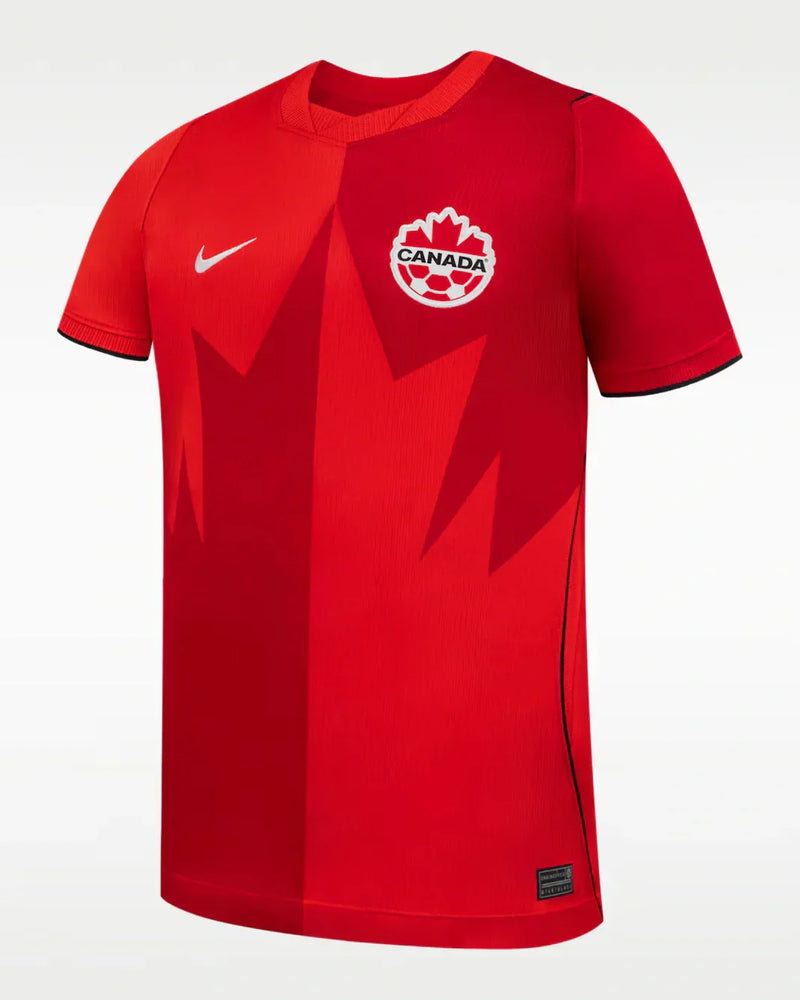 Jersey Canadá - Local Mundial 2026 Versión Aficionado Niños