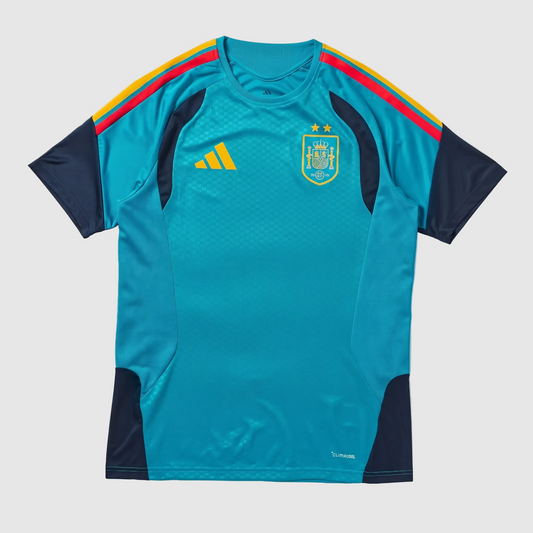 Spain Turquoise Training Top 26/27 - 2 Stars front view