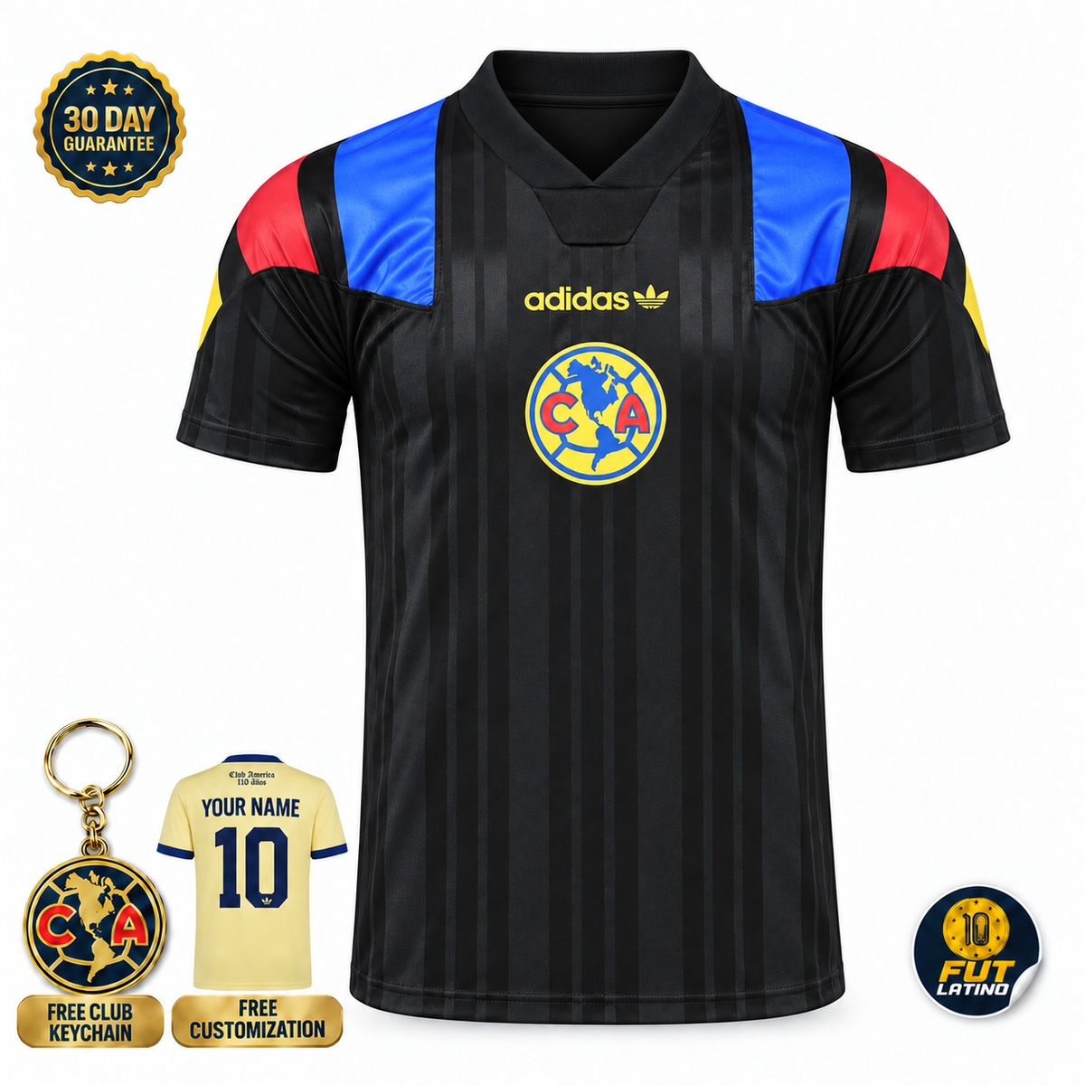 Club América - EQT Black Retro 26/27 Player Version Jersey
