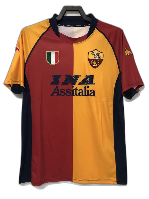 Camisa AS Roma - Titular Retrô 2000/01