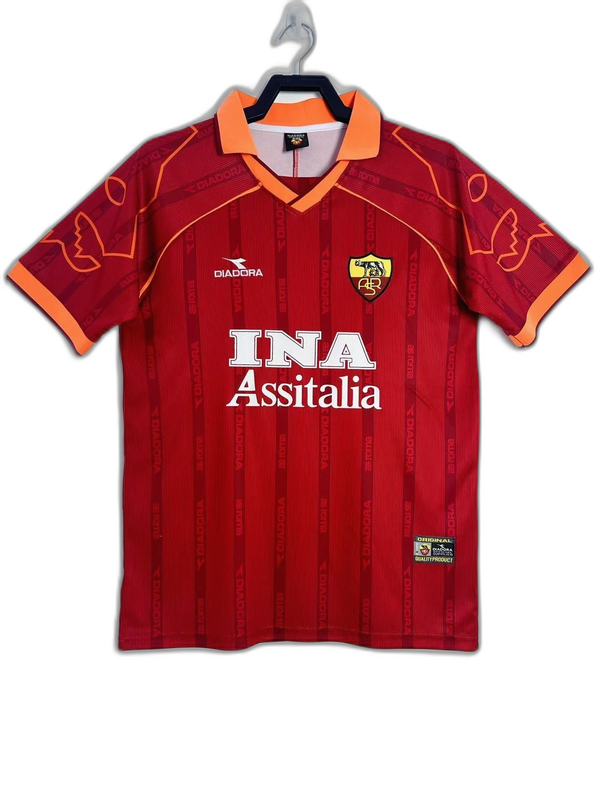 Camisa AS Roma - Titular Retrô 1999/00