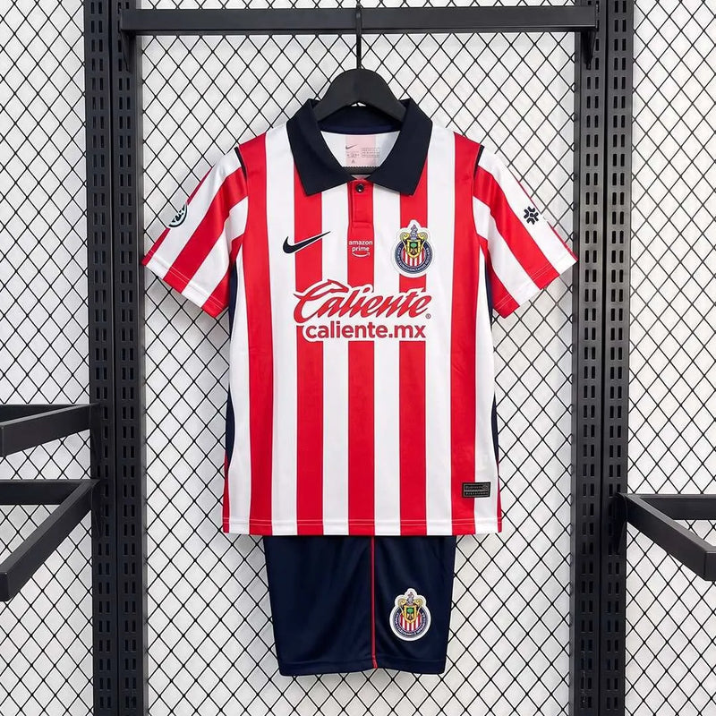 Chivas Guadalajara - Home 2026/27 Kids Kit