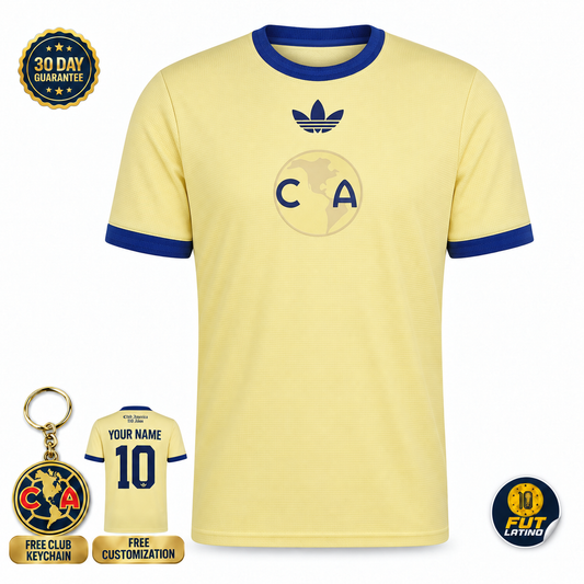 Club América - Anniversary 26/27 Player Version Jersey — 30 day guarantee, free club keychain and free customization