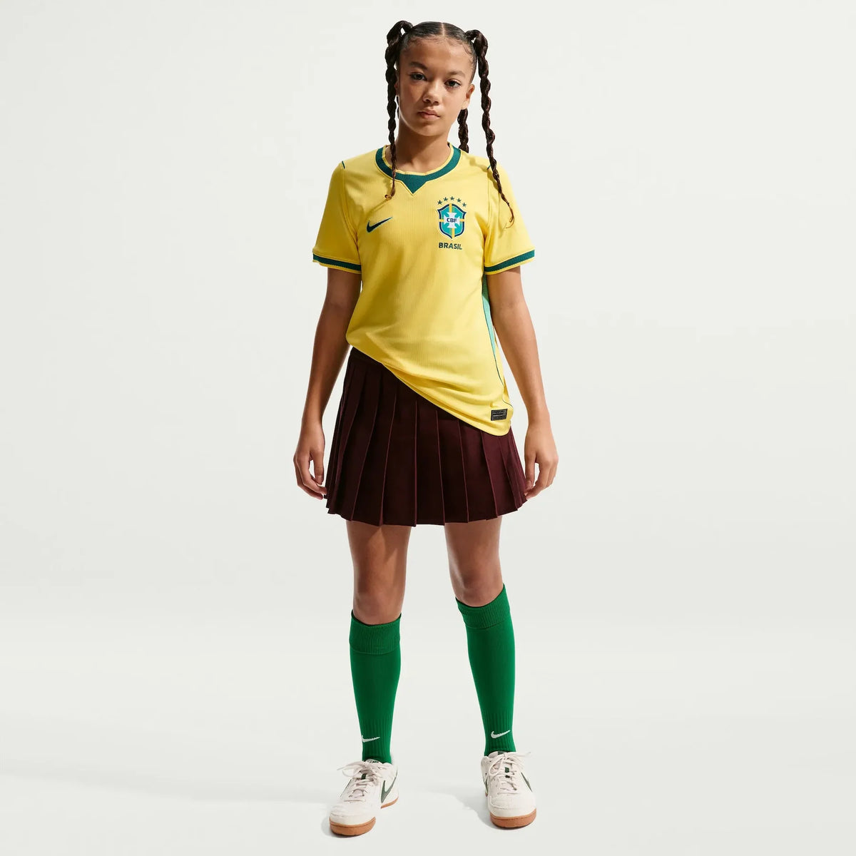 Conjunto Infantil Brazil World Cup 2026 Kit Kids