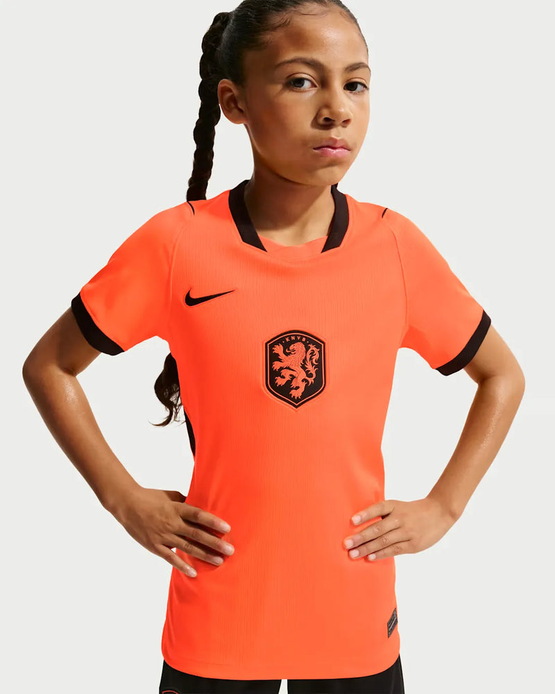 Jersey Países Bajos - Local Mundial 2026 Versión Aficionado Niños
