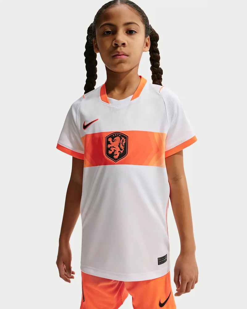 Jersey Países Bajos - Visitante Mundial 2026 Versión Aficionado Niños