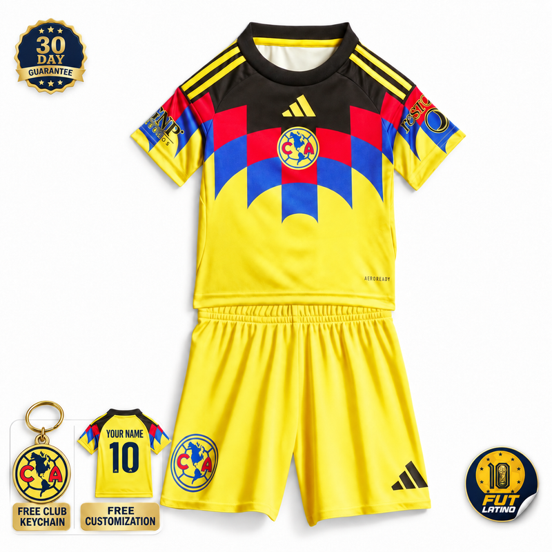 Club América - Home 25/26 Fan Version Jersey Kids