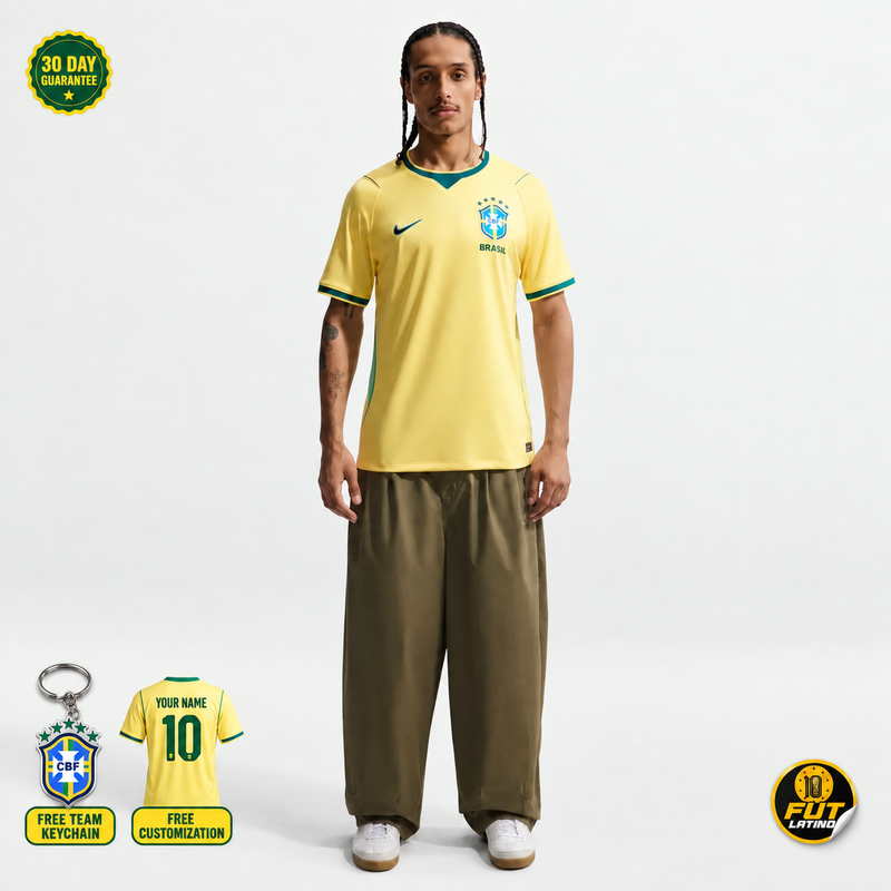 Brazil - Home World Cup 2026 Fan Version Jersey