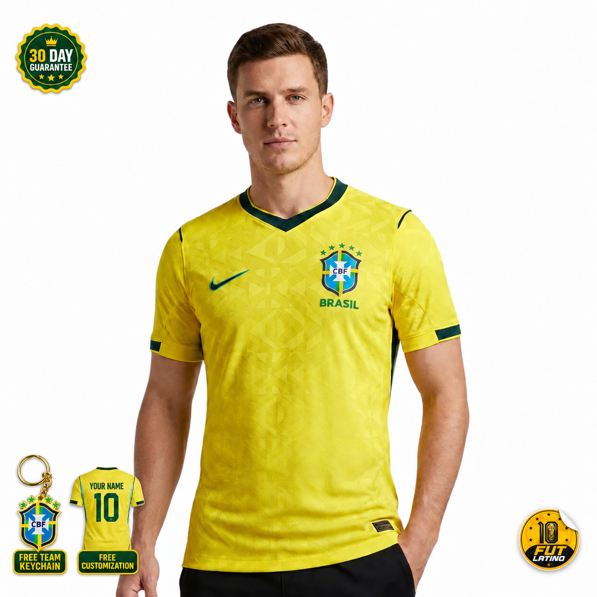 Brazil - Home World Cup 2026 Player Version Jersey