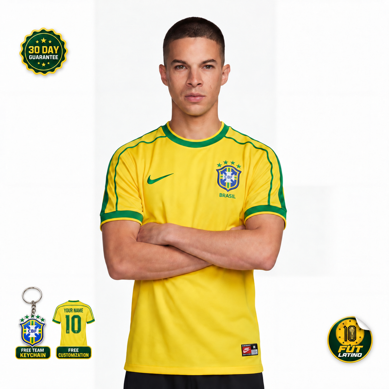 Jersey Brasil - Retro 1998