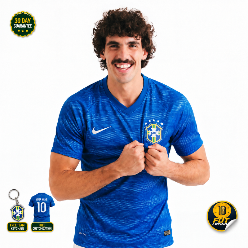 Jersey Brasil - Visitante Retro 2014