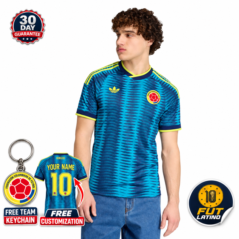Colombia - Away World Cup 2026 Fan Version Jersey