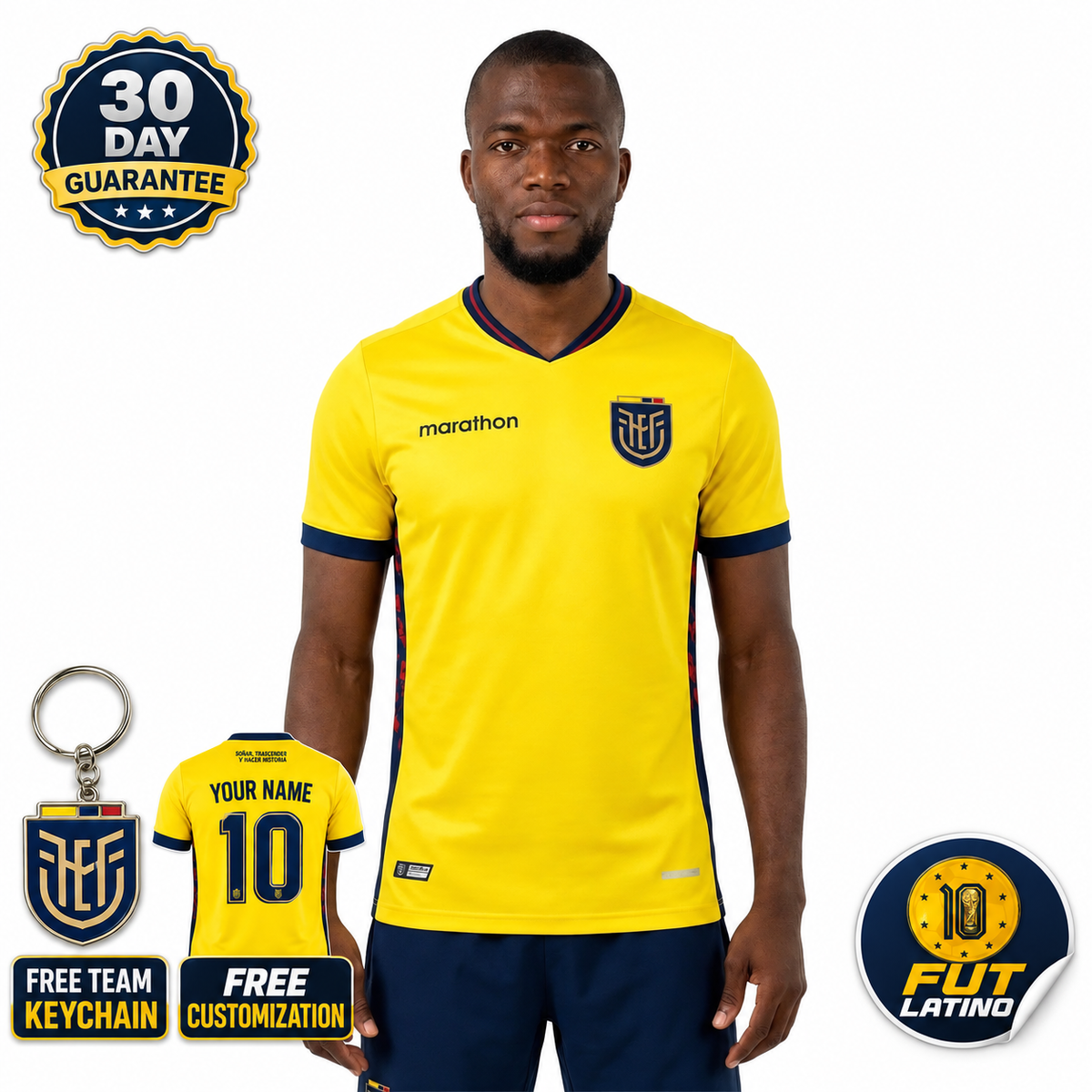 Ecuador - Home 26/27 Fan Version Jersey