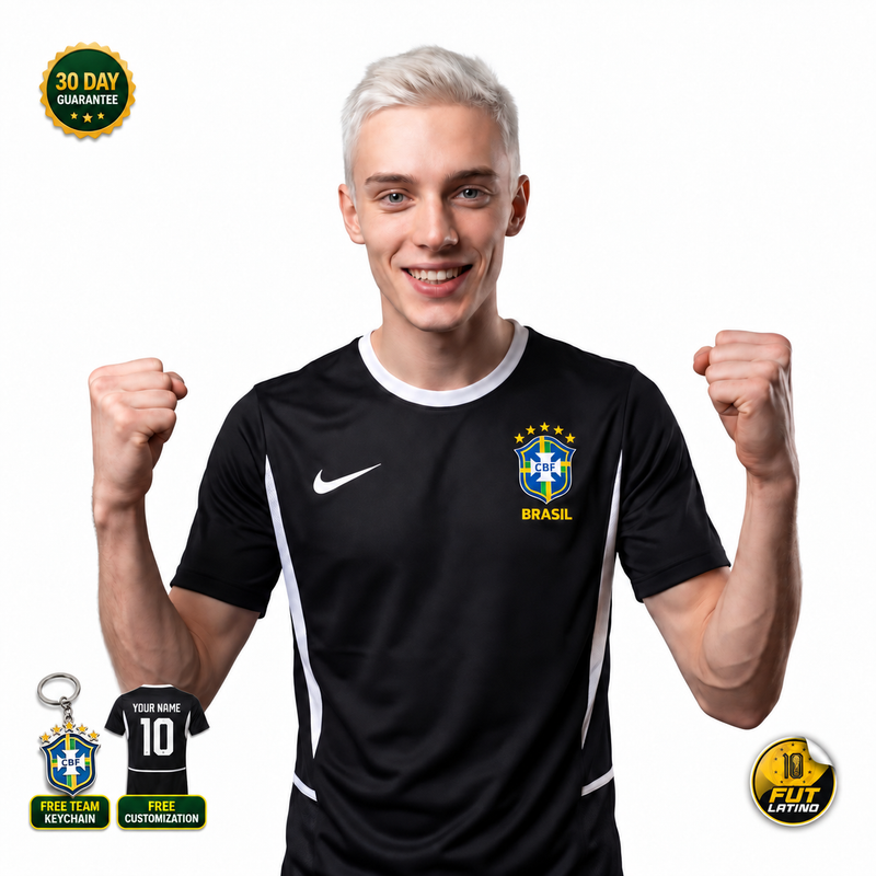 Brazil - Goalkeeper Retro 2002 Jersey