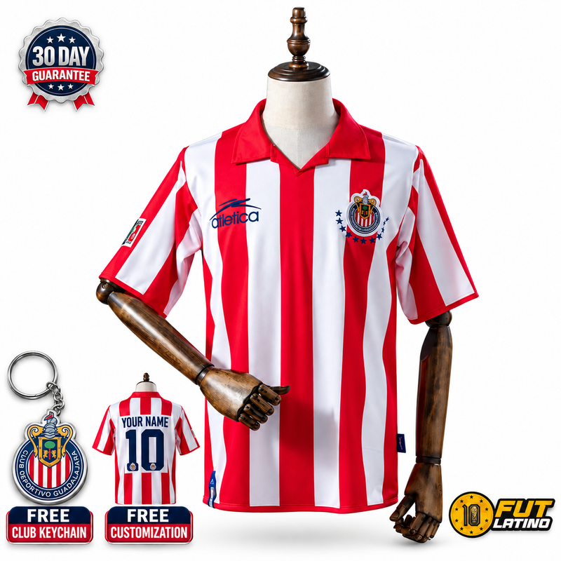 Chivas Guadalajara - Home Retro 2003/04 Jersey