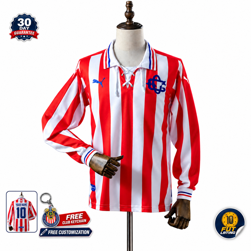Chivas Guadalajara - Retro 110th Anniversary Long Sleeve Jersey