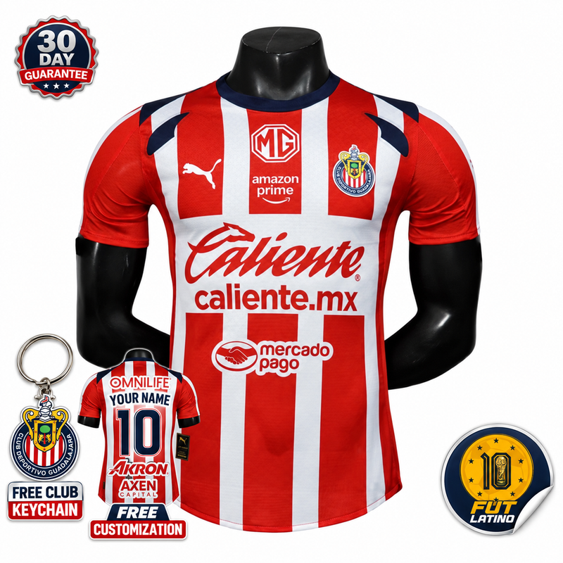 Chivas Guadalajara - Home 25/26 Player Version Jersey