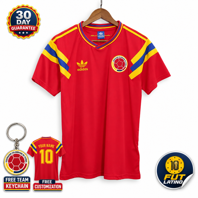 Jersey Colombia - Visitante Retro 1990/91
