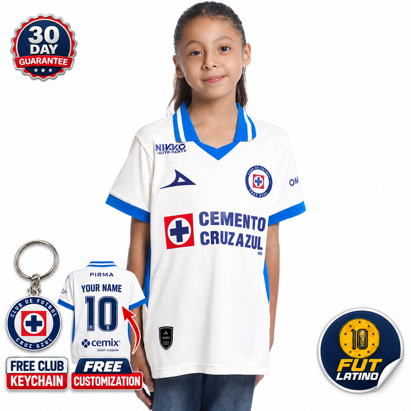 Cruz Azul - Away 2026/27 Kids Jersey