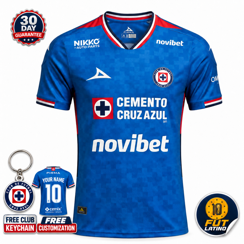 Cruz Azul - Home 25/26 Fan Version Jersey