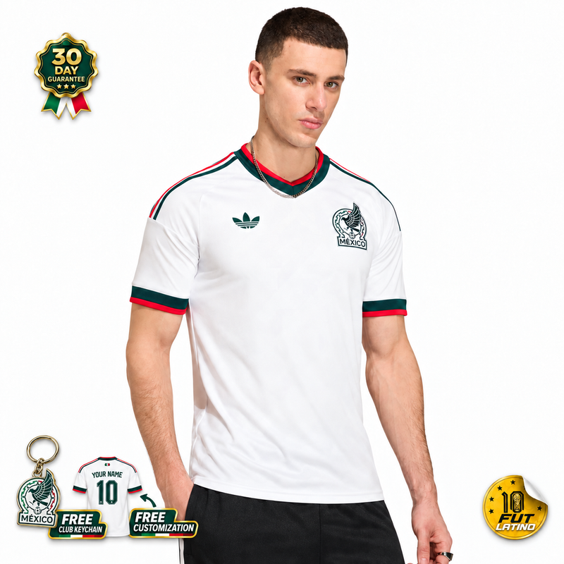 Jersey México - Visitante Mundial 2026 Versión Aficionado