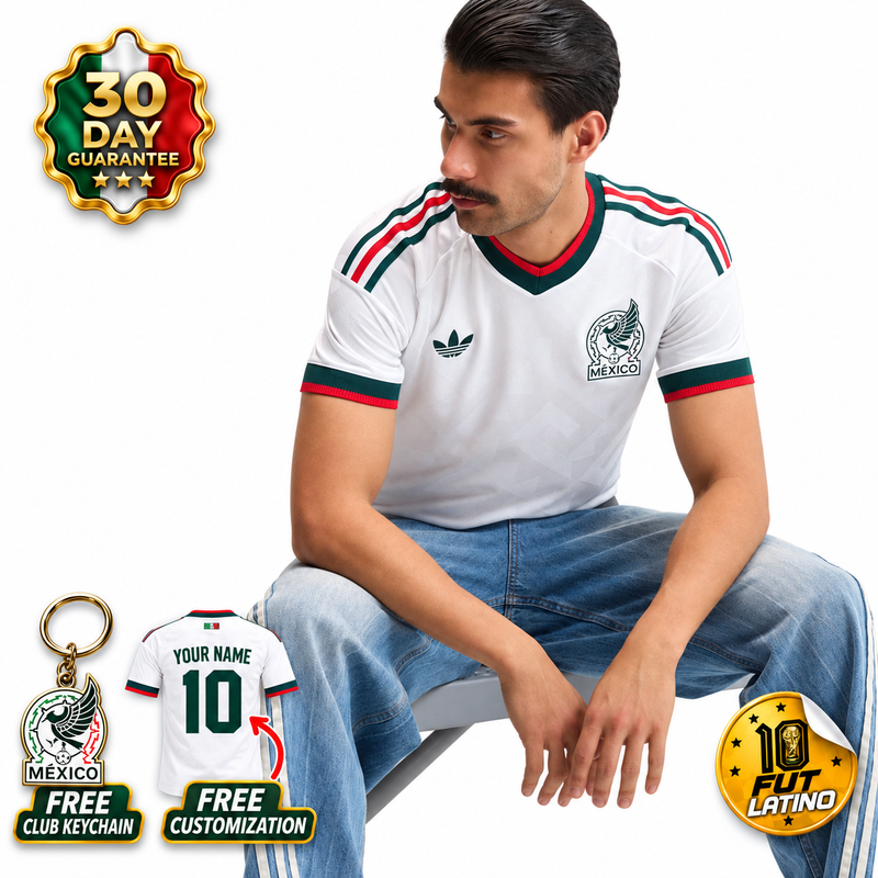 Jersey México - Visitante Mundial 2026 Versión Jugador
